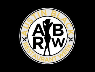 Austin Black Restaurant Week logo design by MUNAROH