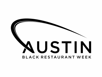 Austin Black Restaurant Week logo design by christabel