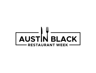 Austin Black Restaurant Week logo design by done