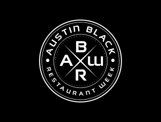 Austin Black Restaurant Week logo design by ubai popi