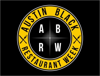 Austin Black Restaurant Week logo design by rgb1