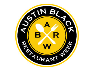 Austin Black Restaurant Week logo design by aryamaity