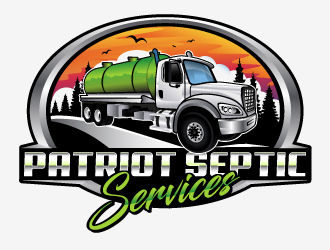 Patriot Septic Services logo design by LucidSketch
