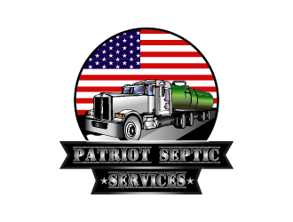 Patriot Septic Services logo design by Sofia Shakir