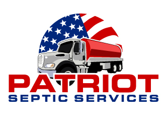 Patriot Septic Services logo design by AamirKhan