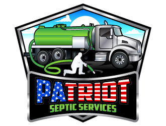 Patriot Septic Services logo design by uttam