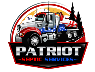 Patriot Septic Services logo design by Suvendu