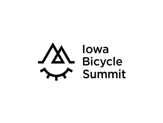 Iowa Bicycle Summit logo design by Galfine