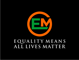 Equality means ALL LIVES MATTER logo design by BintangDesign