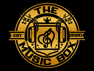 THE MUSIC BOX logo design by dasigns