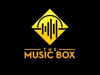 THE MUSIC BOX logo design by sunny070
