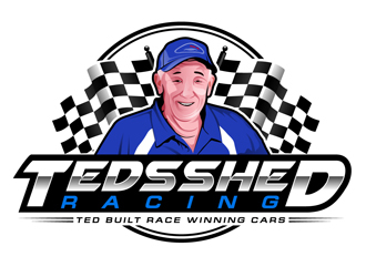 Teds Shed Racing logo design by DreamLogoDesign