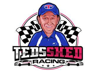 Teds Shed Racing logo design by DreamLogoDesign