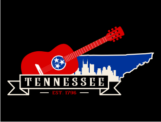 Nashville Music Guide back of T  logo design by GemahRipah