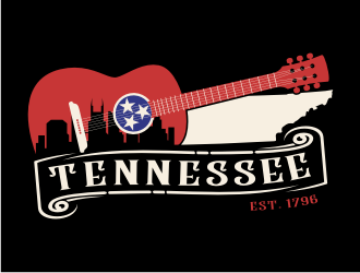 Nashville Music Guide back of T  logo design by GemahRipah