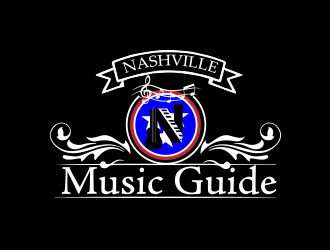 Nashville Music Guide back of T  logo design by Rexi_777