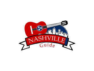 Nashville Music Guide back of T  logo design by Rexi_777
