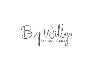 Big Willys Bar and Grill logo design by novilla