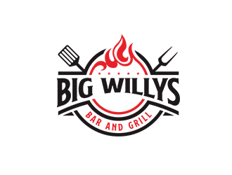 Big Willys Bar and Grill logo design by rahmatillah11
