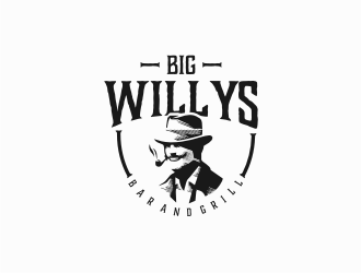 Big Willys Bar and Grill logo design by veter