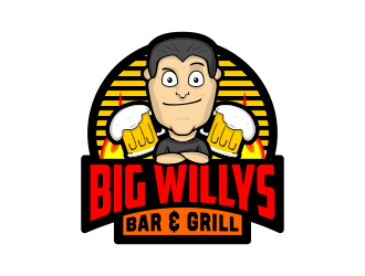 Big Willys Bar and Grill logo design by andriandesain