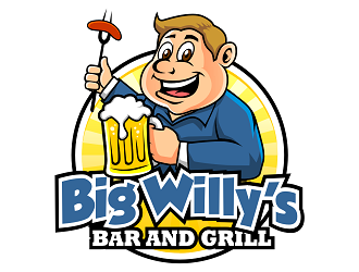 Big Willys Bar and Grill logo design by haze
