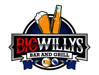 Big Willys Bar and Grill logo design by daywalker