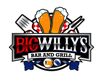 Big Willys Bar and Grill logo design by daywalker