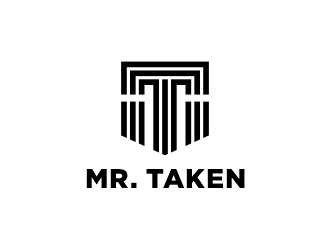MR. TAKEN logo design by jm77788