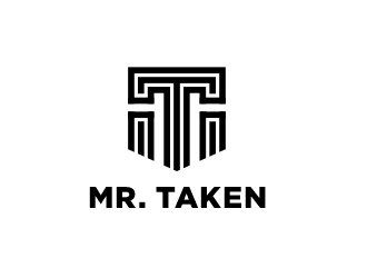 MR. TAKEN logo design by jm77788