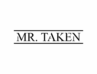 MR. TAKEN logo design by hopee