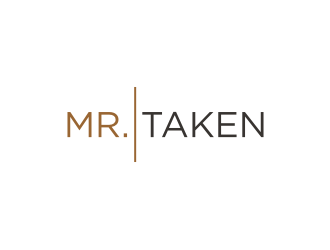 MR. TAKEN logo design by bricton