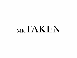 MR. TAKEN logo design by hopee