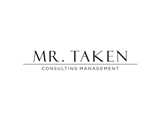 MR. TAKEN logo design by KQ5