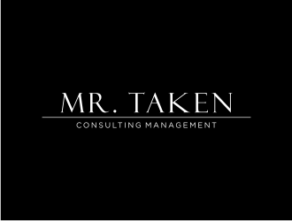 MR. TAKEN logo design by KQ5