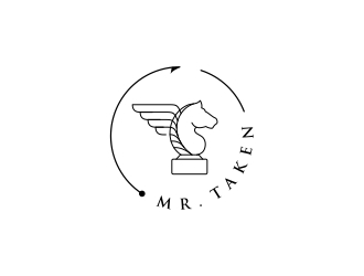 MR. TAKEN logo design by sarungan