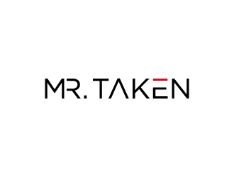 MR. TAKEN logo design by gateout