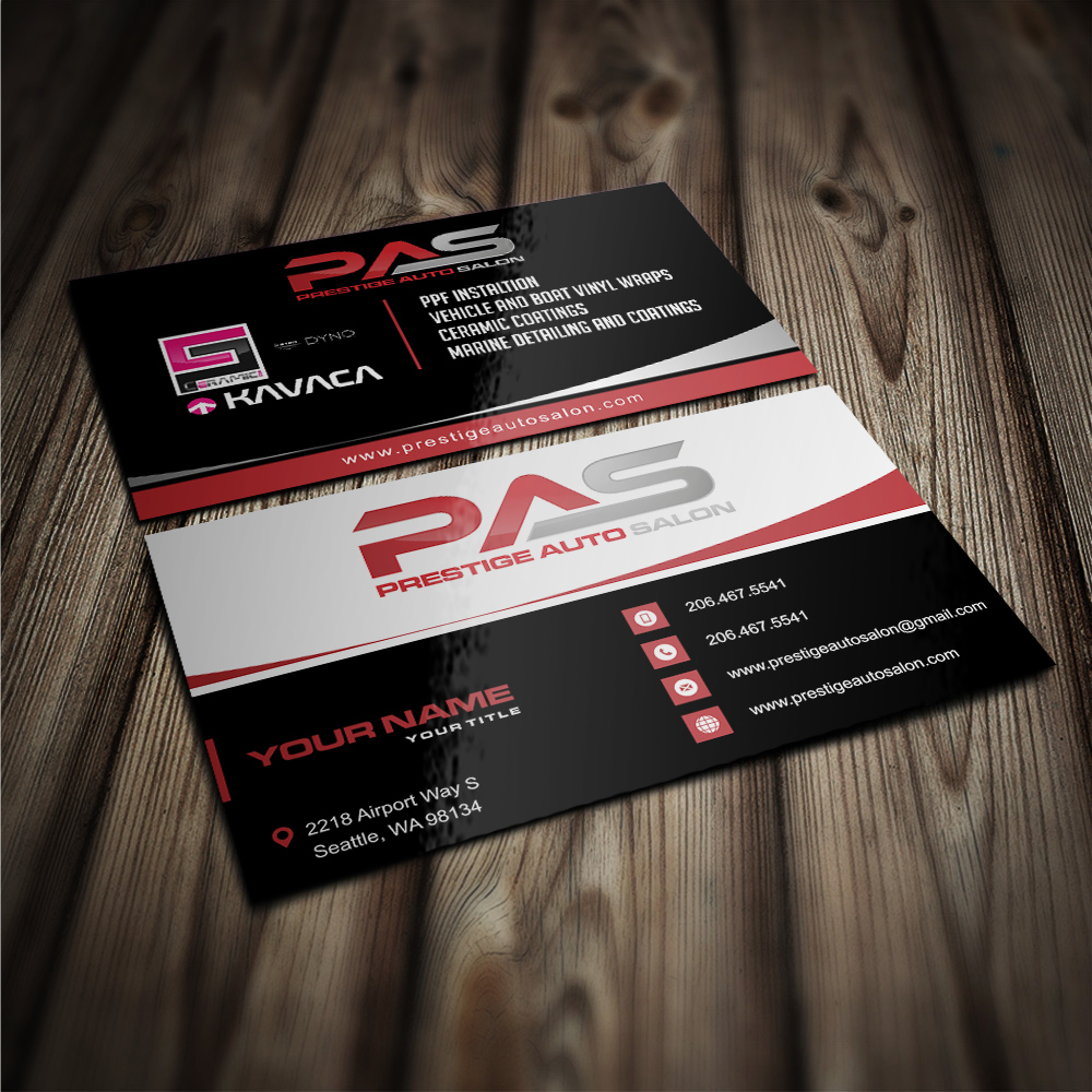 Prestige Auto Salon logo design by zizze23