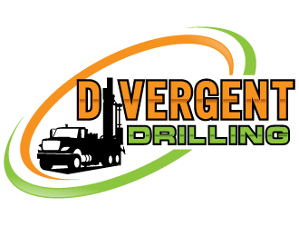 Divergent Drilling (Divergent Drilling Ltd.) logo design by bluespix