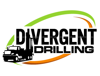 Divergent Drilling (Divergent Drilling Ltd.) logo design by bluespix
