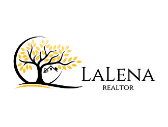 LaLena Realtor logo design by jetzu