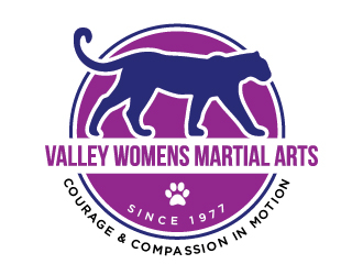 Valley Womens Martial Arts logo design by Moon
