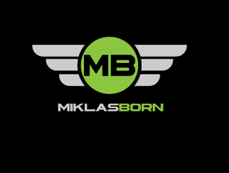 Miklas Born logo design by logy_d