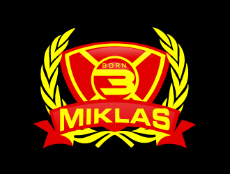 Miklas Born logo design by AamirKhan