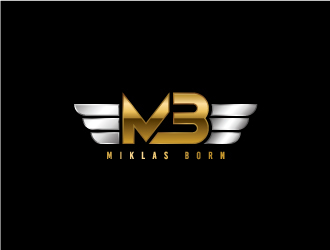 Miklas Born logo design by dgawand
