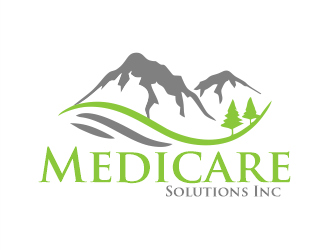 Medicare Solutions Inc logo design by Gwerth
