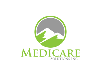 Medicare Solutions Inc logo design by Gwerth