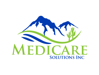 Medicare Solutions Inc logo design by Gwerth