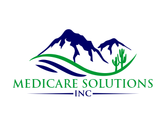 Medicare Solutions Inc logo design by Gwerth