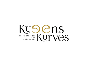 Kueens Kurves logo design by dgawand